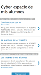 Mobile Screenshot of cyberespaciodemisalumnos.blogspot.com