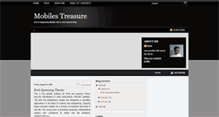 Desktop Screenshot of mobilestreasure.blogspot.com