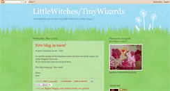 Desktop Screenshot of littlewitches-tinywizards.blogspot.com