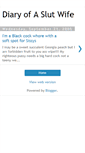 Mobile Screenshot of diaryofaslutwife.blogspot.com