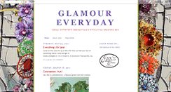 Desktop Screenshot of glamoureveryday.blogspot.com