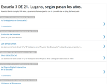 Tablet Screenshot of escuela3de21.blogspot.com