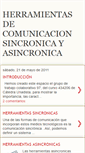 Mobile Screenshot of herramientasincronicayasincronica.blogspot.com