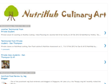 Tablet Screenshot of nutrihub.blogspot.com