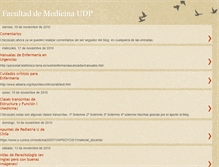 Tablet Screenshot of facultadmedicinaudp.blogspot.com