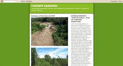 Desktop Screenshot of caminosganadera.blogspot.com