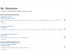 Tablet Screenshot of bbcabanatuan.blogspot.com