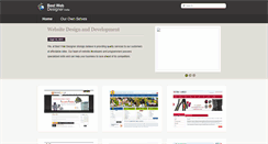 Desktop Screenshot of bestwebdesignerindia.blogspot.com