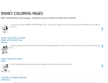 Tablet Screenshot of colouringdisney.blogspot.com