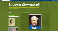 Desktop Screenshot of lucianocremascoli.blogspot.com