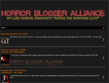 Tablet Screenshot of horrorbloggeralliance.blogspot.com