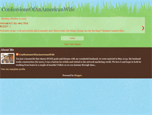 Tablet Screenshot of confessionsofanamericanwife.blogspot.com