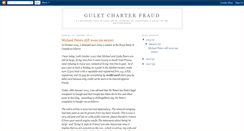 Desktop Screenshot of guletcharterfraud.blogspot.com
