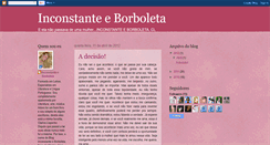 Desktop Screenshot of inconstanteeborboleta.blogspot.com