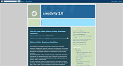 Desktop Screenshot of creativity2dot0.blogspot.com