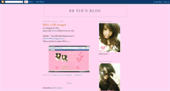 Desktop Screenshot of bbyinlife.blogspot.com