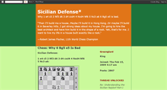 Desktop Screenshot of chesssiciliannajdorf5nc3a66bg5e5.blogspot.com