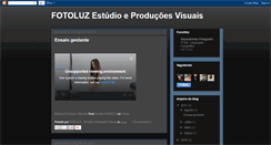 Desktop Screenshot of estudiofotoluz.blogspot.com