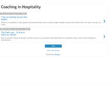 Tablet Screenshot of coachinginhospitality.blogspot.com