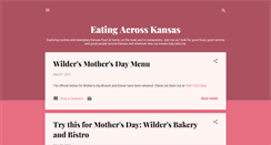 Desktop Screenshot of eatingacrosskansas.blogspot.com