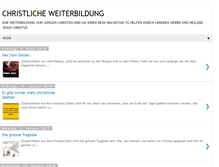 Tablet Screenshot of christ-ausbildung.blogspot.com