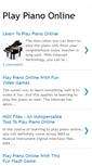 Mobile Screenshot of playpianoonline.blogspot.com
