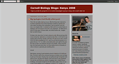 Desktop Screenshot of kenyaspiders.blogspot.com