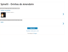 Tablet Screenshot of ovinhosdeamendoim.blogspot.com