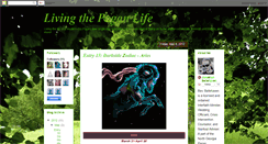 Desktop Screenshot of livingthewiccanlife.blogspot.com