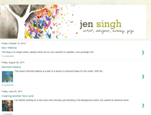 Tablet Screenshot of jensingh.blogspot.com