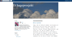 Desktop Screenshot of ethageprosjekt.blogspot.com