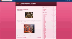 Desktop Screenshot of danaknits.blogspot.com