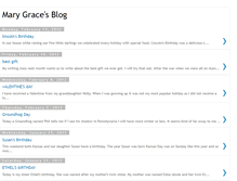 Tablet Screenshot of marygraceblog.blogspot.com
