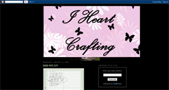 Desktop Screenshot of iheartcreating.blogspot.com