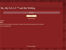 Tablet Screenshot of leaveyourself.blogspot.com