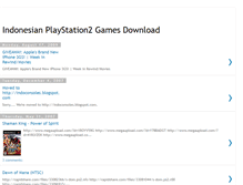 Tablet Screenshot of indo-ps2games.blogspot.com