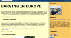 Desktop Screenshot of bargingineurope.blogspot.com