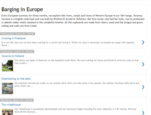 Tablet Screenshot of bargingineurope.blogspot.com