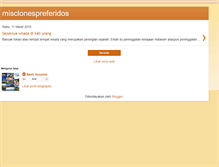 Tablet Screenshot of misclonespreferidos.blogspot.com