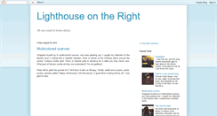 Desktop Screenshot of lighthouseontheright.blogspot.com