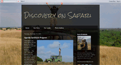 Desktop Screenshot of discoveryonsafari.blogspot.com