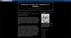 Desktop Screenshot of luminisetumbra.blogspot.com