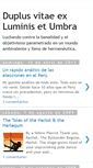 Mobile Screenshot of luminisetumbra.blogspot.com