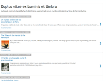Tablet Screenshot of luminisetumbra.blogspot.com
