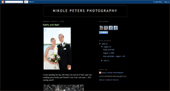 Desktop Screenshot of nikolepetersphotography.blogspot.com