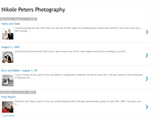 Tablet Screenshot of nikolepetersphotography.blogspot.com