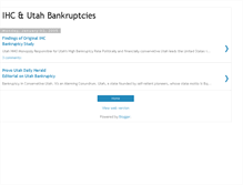 Tablet Screenshot of ihcbankruptme.blogspot.com