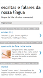 Mobile Screenshot of falaresdanossalingua.blogspot.com