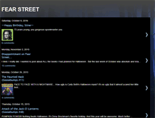 Tablet Screenshot of fearstreet1.blogspot.com
