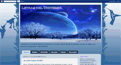 Desktop Screenshot of letrasdeluniverso.blogspot.com